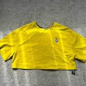 Savage X Fenty Yellow crop top - size x small